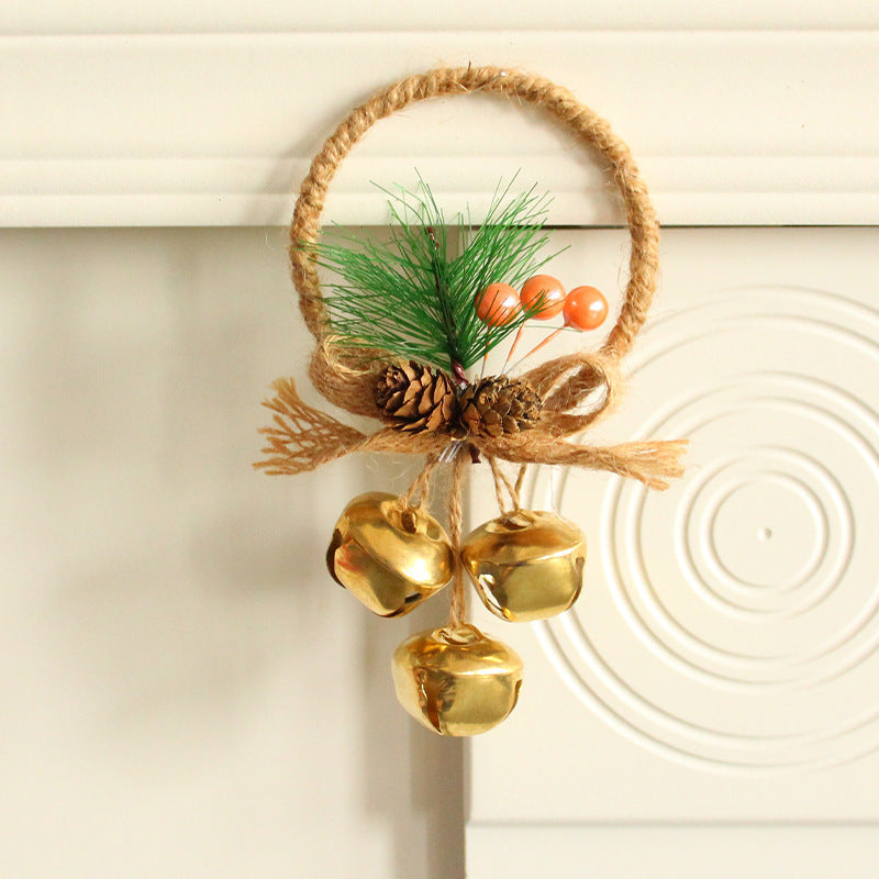 Wholesale Christmas Tree Pendants Bell Accessories Pendants Christmas Decorations
